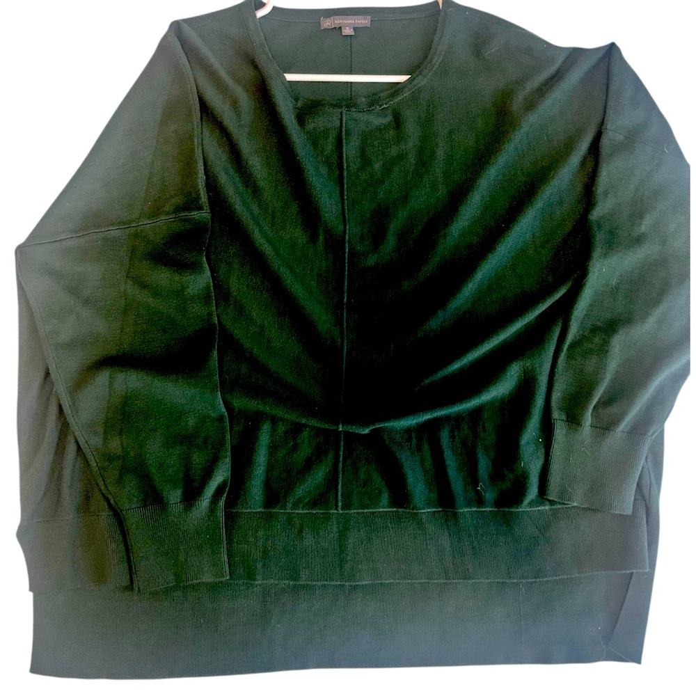 Adrianna Pappel pullover sweater very thin XL long sleeves